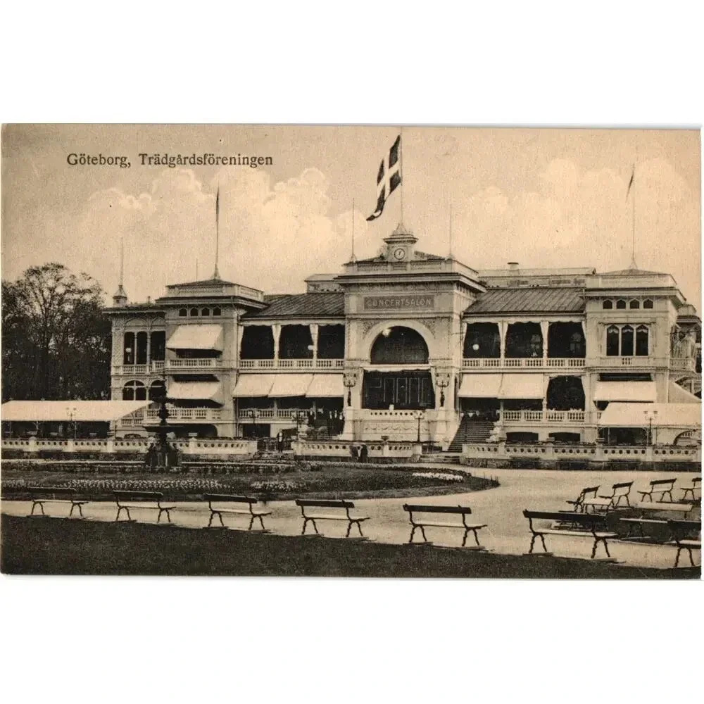 Göteborg, Trädgårdsföreningen Sweden Postcard